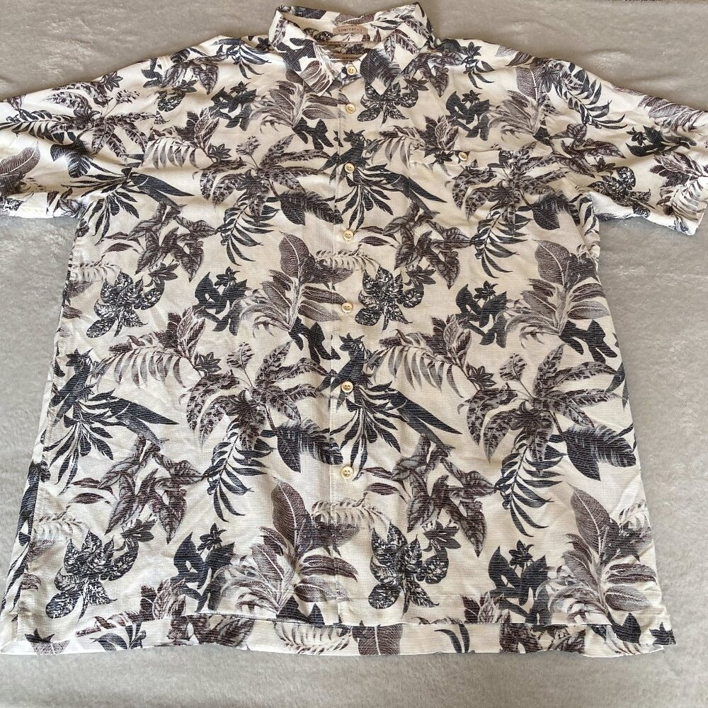 Quiksilver Waterman Collection Men's Button Up Shirt Comfort Fit XXL EUC